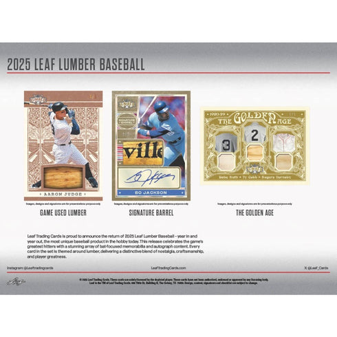 2025 LEAF LUMBER BASEBALL